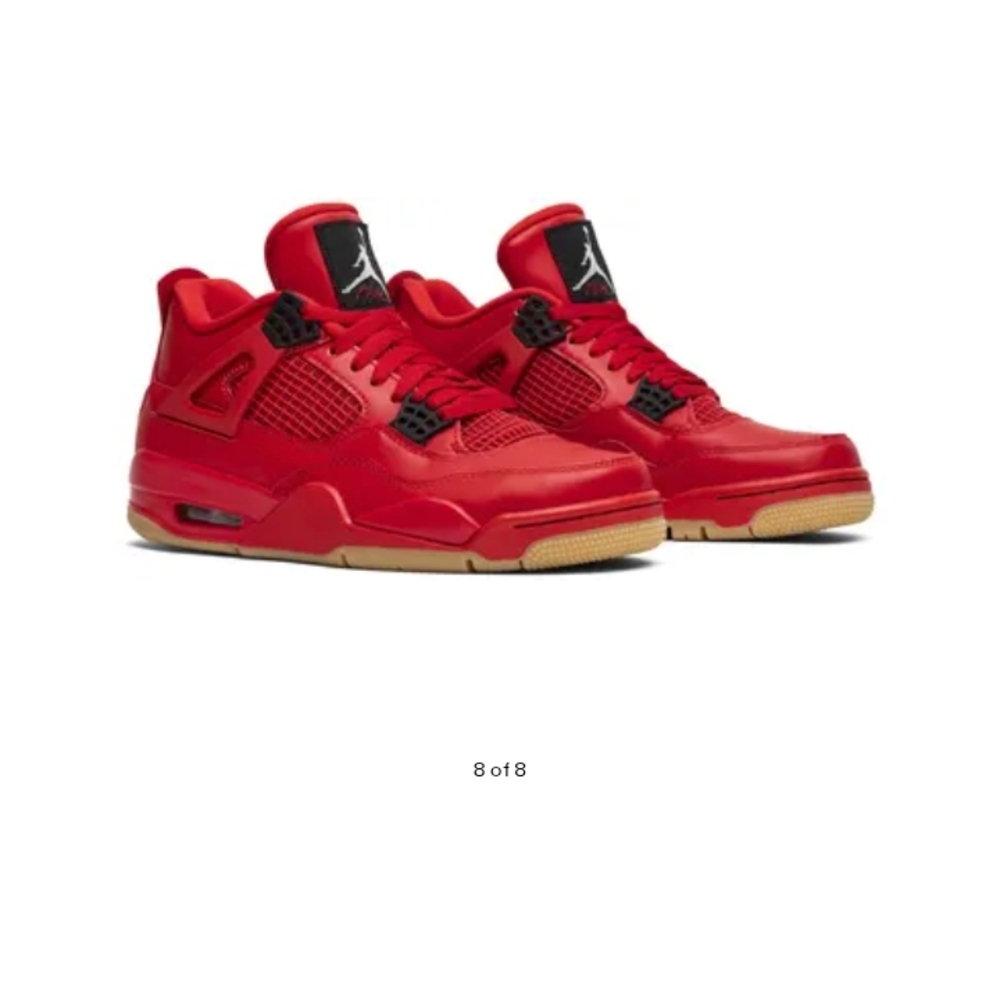 Red Air Jordan Sneakers